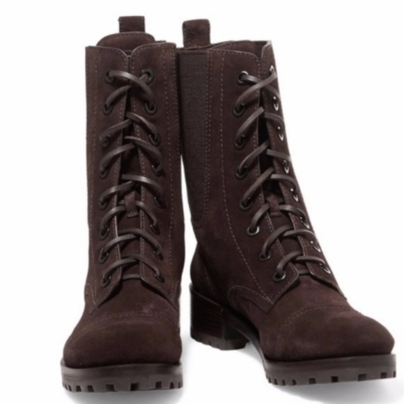 tory burch broome combat boots